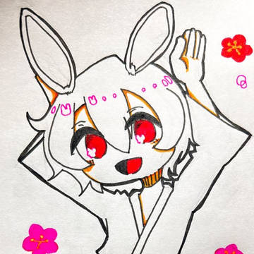 あけおめイラスト