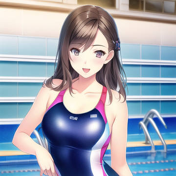 休日出勤を頑張ったご褒美に一緒にプールで泳ぎましょ❤️