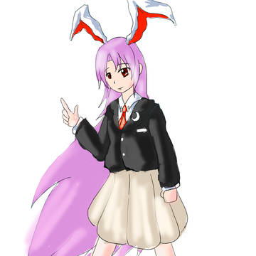 兎年なので優曇華落書き