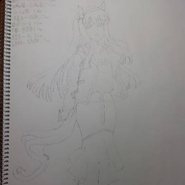 今年初の模写