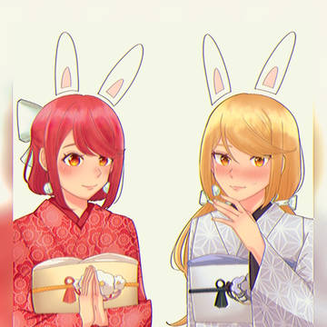 和装ホムラ&ヒカリ
