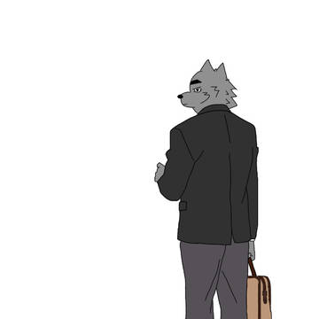 無口な狼