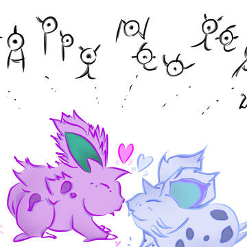 アンノーンがみている...【ポケットモンスター】