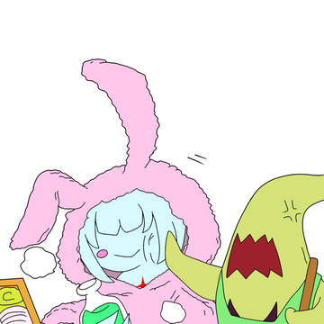 うさ耳パーカーウネさん