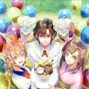 泉先生のお誕生日お祝い絵＆クリームパイ💖