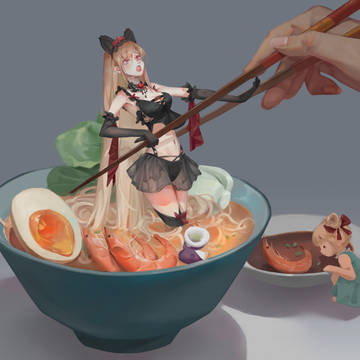 拉面女孩