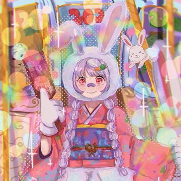 うさぎのメリーゴーランド