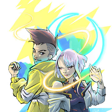 Fanart -  Cyberpunk: Edgerunners