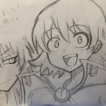 魔入りました！入間くん の模写と言う名の落書きです。