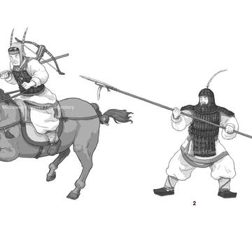 漢王朝と匈奴帝国の戦士