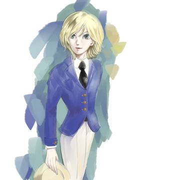 blue