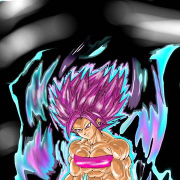 Caulifla and Kale with Ultra Ego