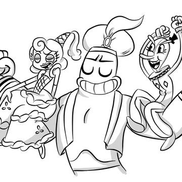 Cuphead - Magic Candy Carnival