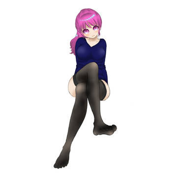 脚を組む
