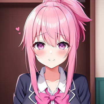 ピンクツインテ