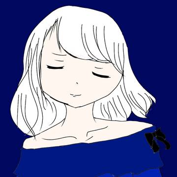 眠る少女