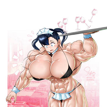 Muscle Waitress