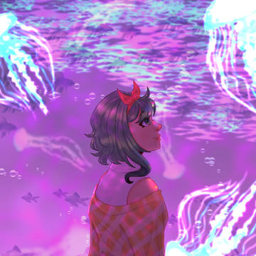 水族館に乗る GUMI