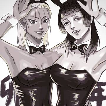 新年バニーガール