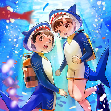 さめ子供達