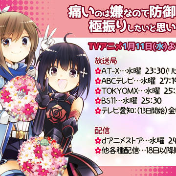 「痛いのは嫌なので防御力に極振りしたいと思います。2」TVアニメ