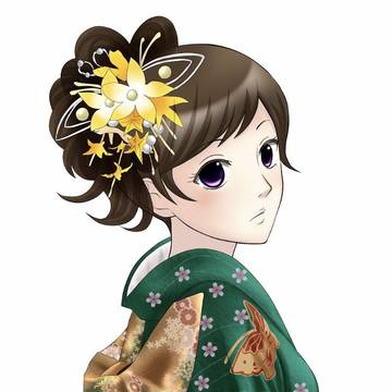 成人式の着物