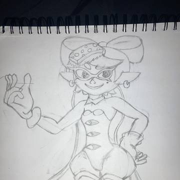 Callie from Splatoon 1 to 3.