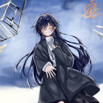 long hair aoi
