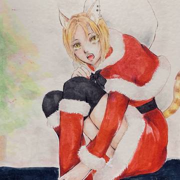Xmas cat