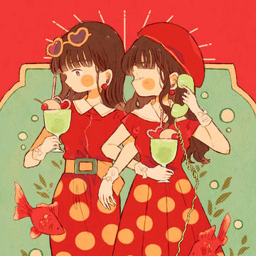 レトロとクリームソーダ