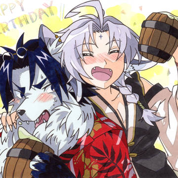 シベ睡誕生月おめでとう！(カラー)