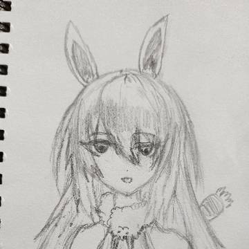 Moona in pekora's outfit