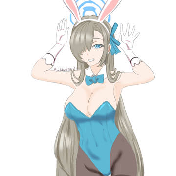 描き初めアスナ