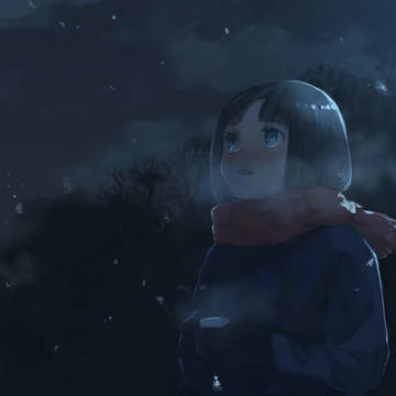 雪星夜