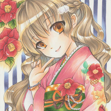 着物の女の子