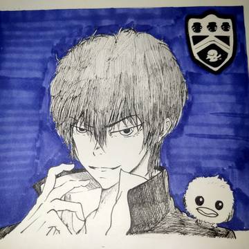 雲雀恭弥頭像紙絵