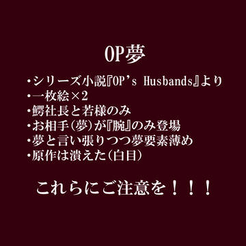 【OP夢】鰐鳥夢絵