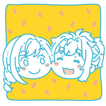 【キミとゆいま～る】展示用イラスト