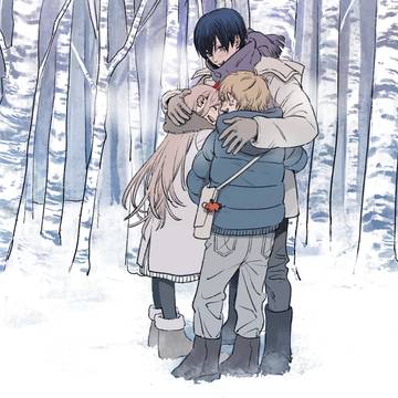 雪国の子供たち