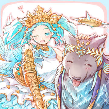 メネフィナ様とダラガブ