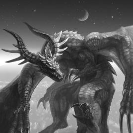 Dragonizm　Onyxの完成イラストとラフ