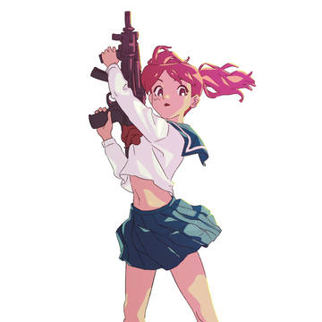 夏美のフィギュアを見て描いてみました