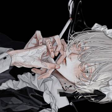 白髪メイド