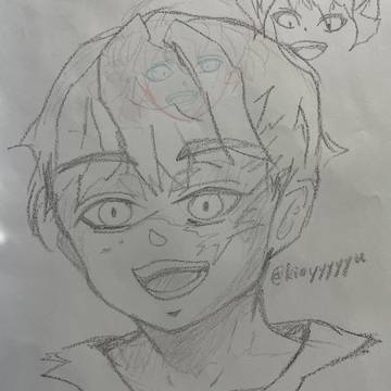 オリキャラ(一発描き)