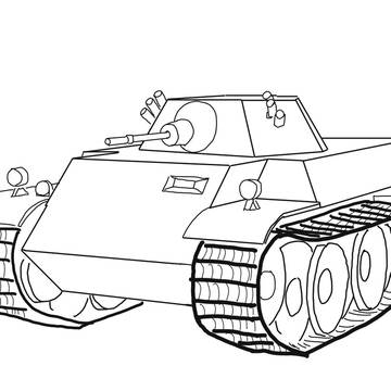 昔描いたVK.16.02 Leopard