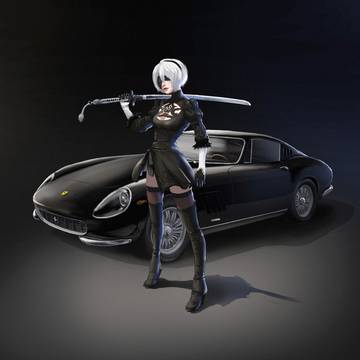 NierAutomata vs Ferrari 275GTB