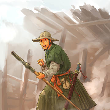 朱元璋の火銃兵