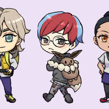 ポケモンSVミニキャラ集合