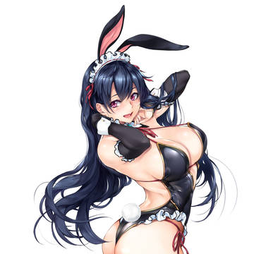 生足バニーさん