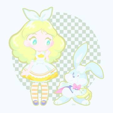 アリスと白ウサちゃん